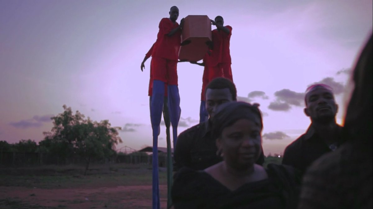 NATIVE SUN (2011) dirs. Terence Nance and Blitz BazawuleA young boy embarks on a journey through Ghana to find his estranged father in this fable-like short made to accompany an album by hip-hop artist Blitz the Ambassador.  https://www.criterionchannel.com/native-sun&nbsp;