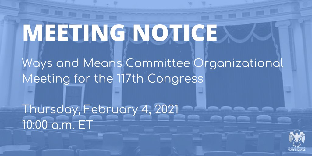 Ways & Means Committee on Twitter "THURSDAY The Ways and Means