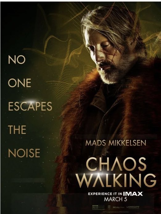 _Cruorordis_'s tweet photo. Nowe plakaty #ChaosWalking  
Ale kozackie 👁👄👁 https://t.co/Eh6jMp8H2s