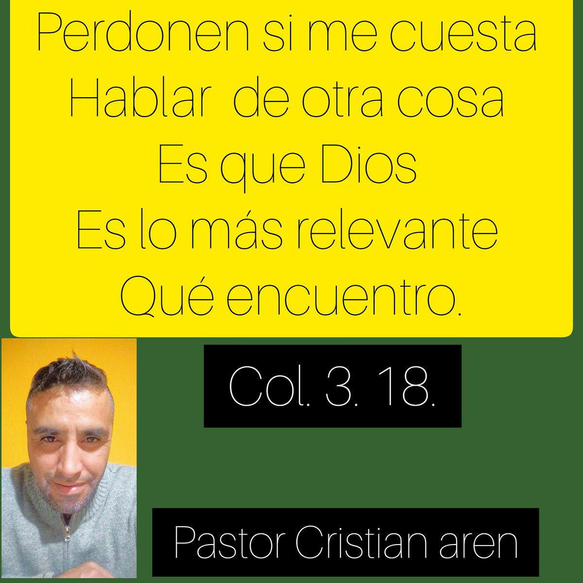 Qué Dios me los bendiga a todos paz del señor.✍️