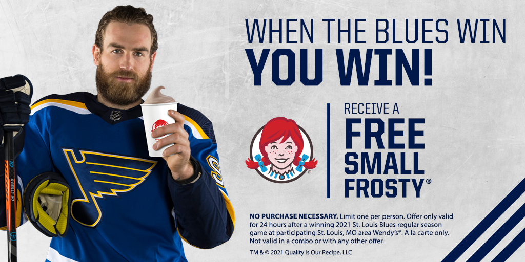 St Louis Blues It S A Good Day For A Wendys Frosty T Co 9cq3rc06ln