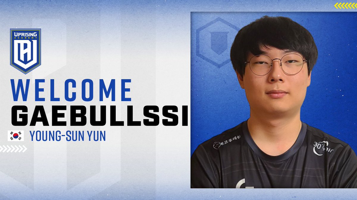 Uprising Academy (@uprisingacad) on Twitter photo Korean Contenders: ✅
NA Contenders: up next
Please welcome <a href="/GaeBullSsi/">GaeBullSsi</a> to Uprising Academy! Korean Contenders: ✅
NA Contenders: up next
Please welcome <a href="/GaeBullSsi/">GaeBullSsi</a> to Uprising Academy!