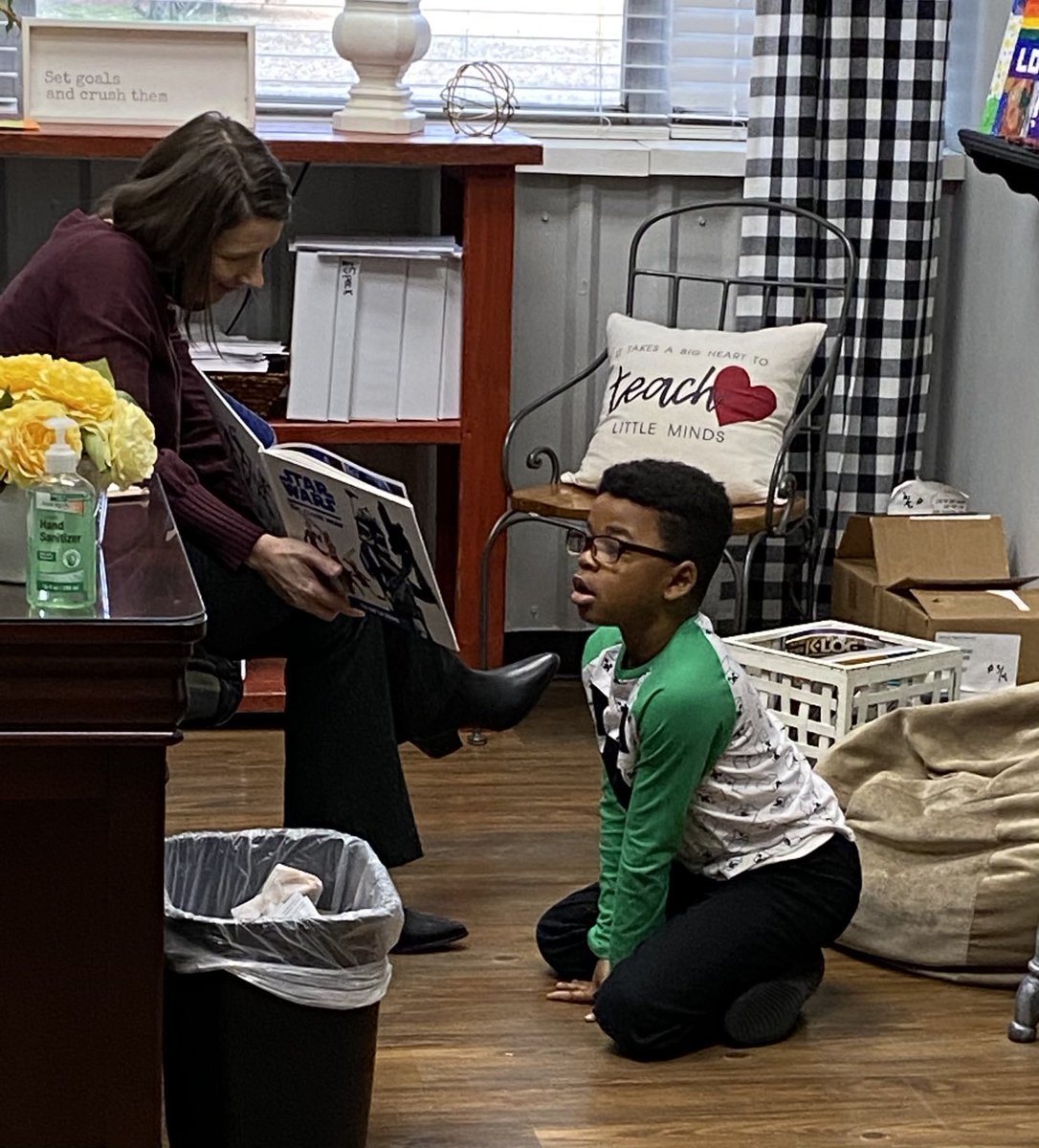 ProjectSIS_Dee's tweet photo. Today Horn Lake Elementary kicks off our Read With Me teacher challenge! Our principal is reading with her second student this morning!  ⁦@TweetDCS_HLES⁩ ⁦@CarrieSpeck ⁩ #ReadWithMe #WatchUsSoar https://t.co/TFX7SZTIzN