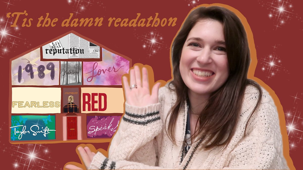 It's finally here! We're hosting a Taylor Swift readathon for the whole of March ✨ youtu.be/-_0BtMPhG9o