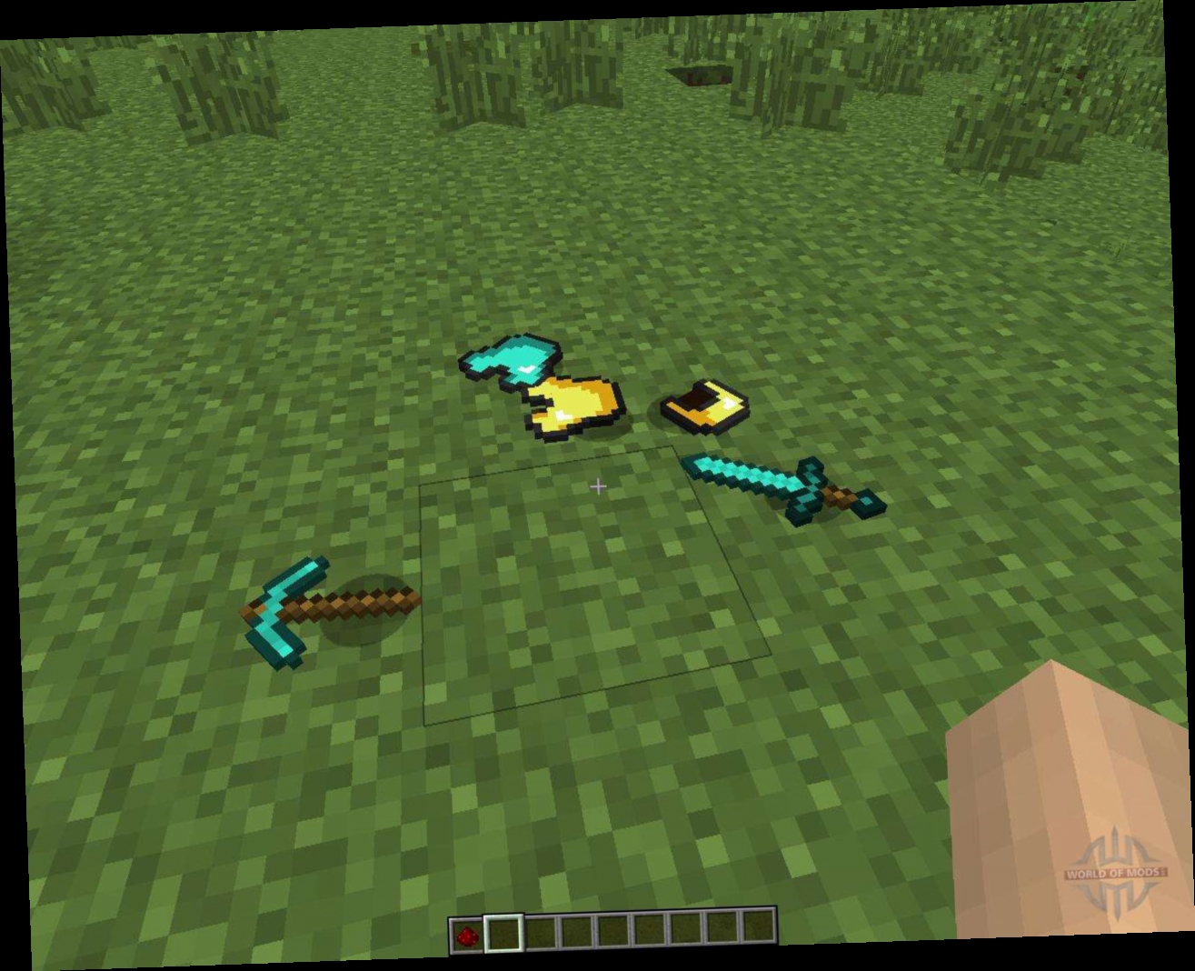 Мод на лежащие предметы. Faithful 3d items. 5. 2. 5.