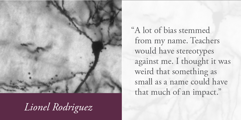 SfNtweets's tweet image. In this new series from Neuronline, Stories from STEM: Highlighting Underrepresented Researchers, Lionel Rodriguez (@rodriguez_lion), doctoral student at @JHUeducation, discusses implicit bias as an underrepresented STEM student. Read more: bit.ly/3izH2hI

#urmstem