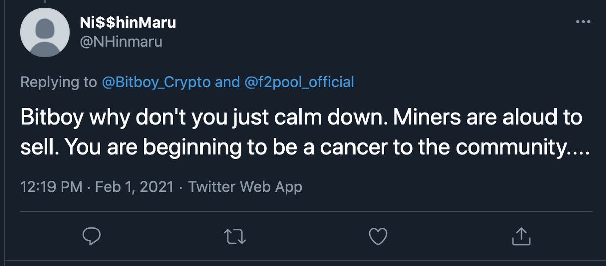 DiscoverCrypto_'s tweet image. This guy has 0 followers and 1 person he is following. @f2pool_official is hard at work starting the propaganda. Get ready. #sharethehash