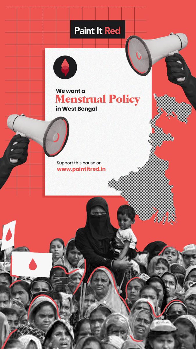 1Arihant1's tweet photo. I support Paint It Red in the fight towards ending period poverty in West Bengal. @DrShashiPanja @MamataOfficial @CMOofficeWB https://t.co/E92yA9iAsJ #RedSetGo via @paintitred_in https://t.co/7lGjFk7bQS