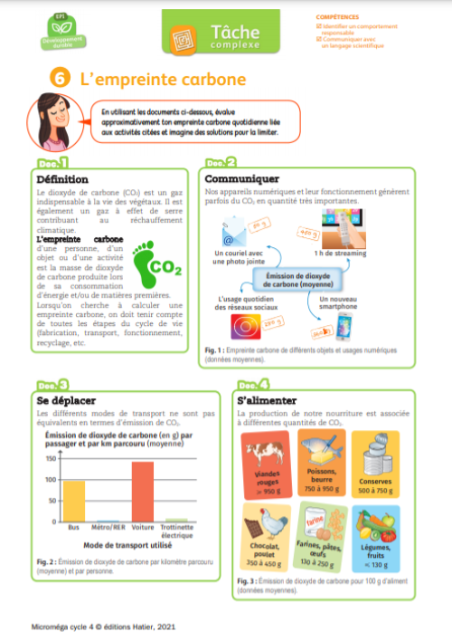 Hatier_AURA's tweet photo. En avril, profitez des mises à jour du manuel numérique Microméga C4 avec 10 activités en supplémentaires pour répondre aux ajustements de programme! 

Retrouvez dès maintenant en exclusivité une activité sur l’empreinte carbone 🌍🌡

@EditionsHatier #physique #college https://t.co/Z7K8Mckyqo