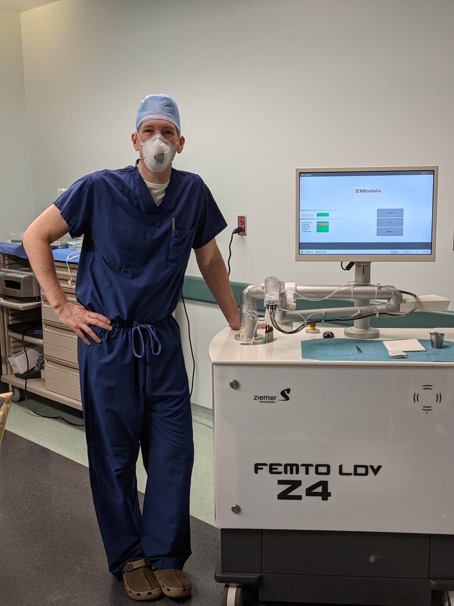 ZiemerUSHQ's tweet photo. Dr. Jonathan Primack, Eye Consultants of Pennsylvania performed yet another successful #LASIK case with his FEMTO LDV Z4. https://t.co/9WFKIOBpTW