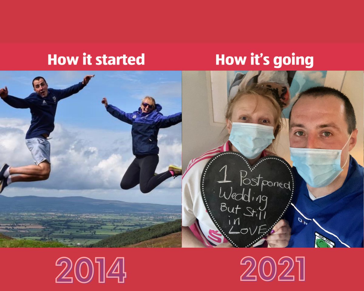 efa_dee's tweet photo. @Aldi_Ireland It’s all fun and games until COVID hits. Started in 2014, engaged 2019 postponed wedding from 29th Dec 2020 to 29th Dec 2021 #LoveStillWins #HappyValentinesDay #AldiWeddingAisle https://t.co/BoHuYuiDnW