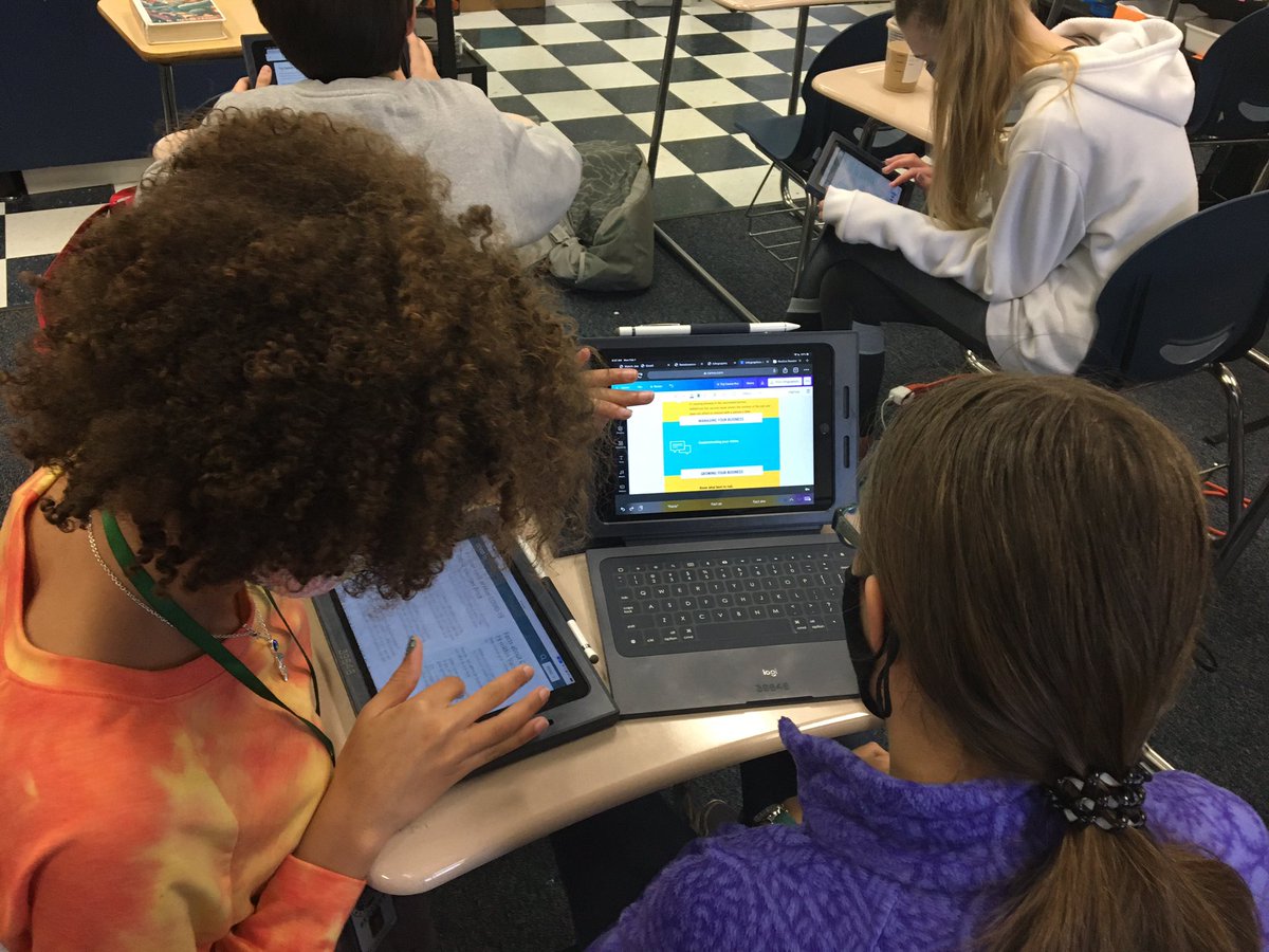 EastSamford's tweet photo. By creating videos in Clips and posters in Canvas, Mrs Placek’s students worked as doctors to inform their anxious patients about how the covid 19 vaccine works. #essrocks #celebrateauburn #appleeducation @JJBoylan https://t.co/QJY8W4sD25