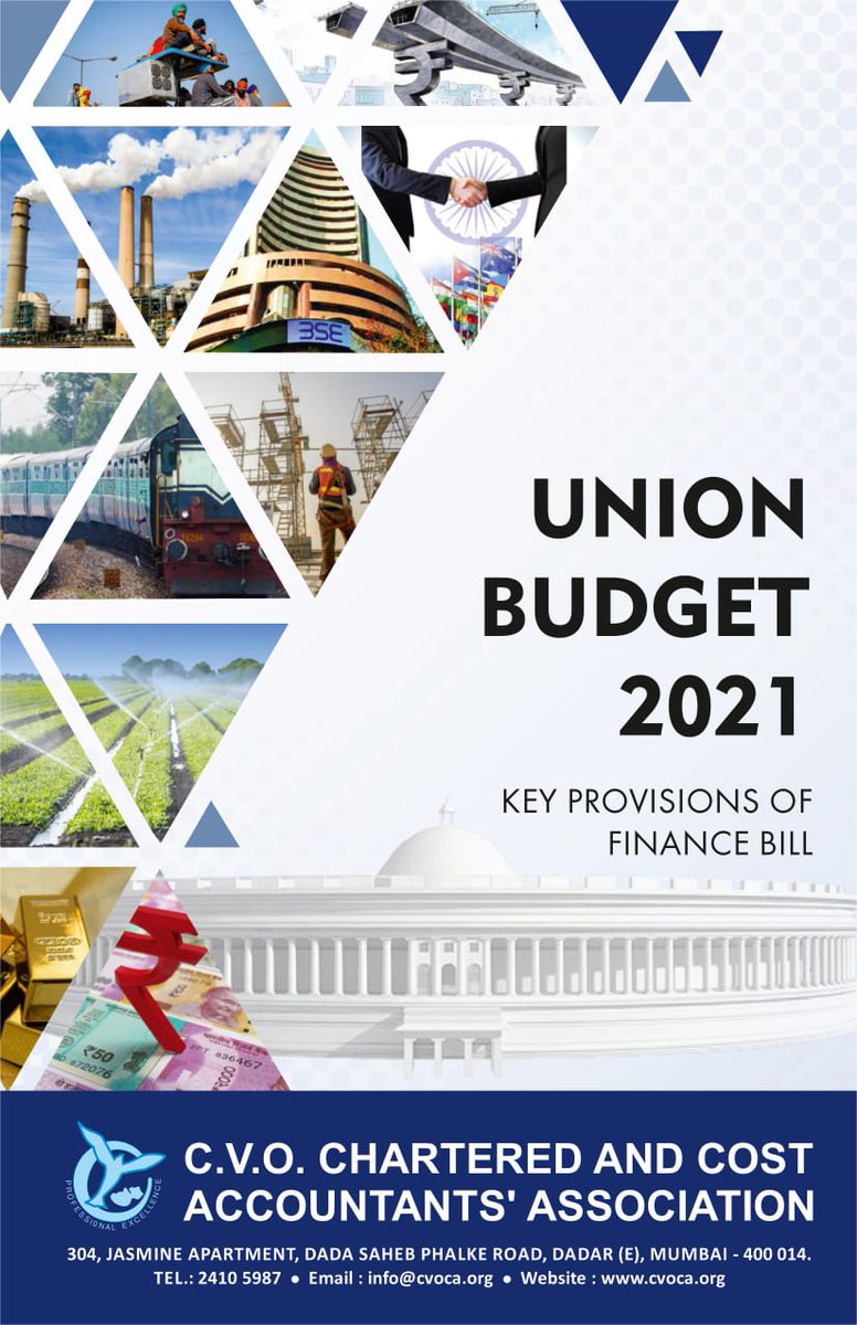 cvocain's tweet photo. #TeamCVOCA is pleased to share Budget Flyer on key aspects announced in #UnionBudget2021 

#CVOCA https://t.co/PMs6QBlzfG