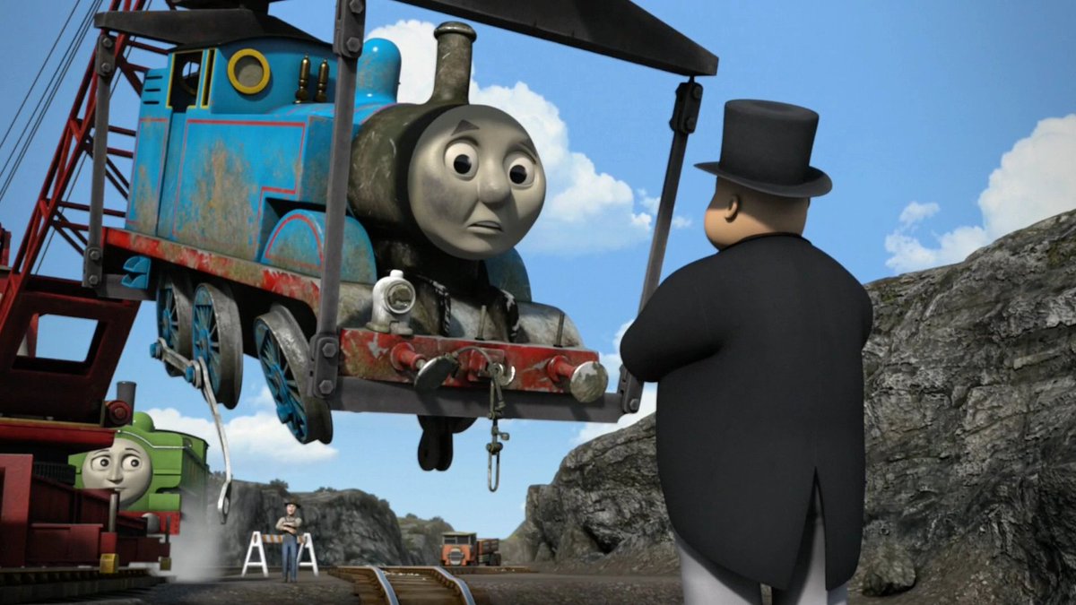 - dick to multiple engines and refuses to accept blame even when an accident is his fault. In this sense, I'd argue Thomas in SLOTLT is the most in-character he's been in years - he's a little shithead who thinks he's the best engine on the line, and has to be brought back -