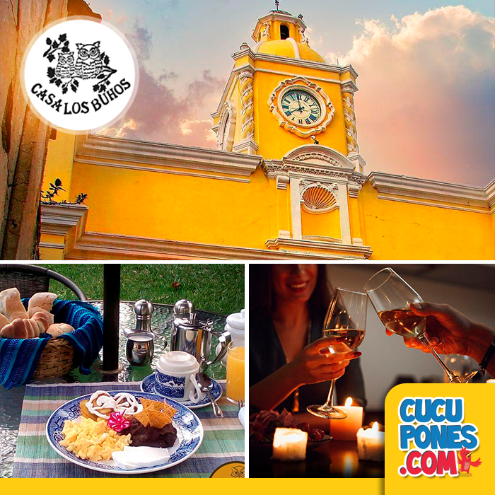 Cucupones's tweet photo. 11% OFF | 🥰Romance para recordar en Antigua
Qué fluya el amor con estadía con decoración con pétalos de rosa + champagne + desayunos + acogedor y privado ambiente de Hotel Casa de los Búhos

HOY Q 499✅ / Antes Q 560
#Cucupones #CucuAhorro #Cupones #Descuentos #Ofertas https://t.co/UtgRRACrIT