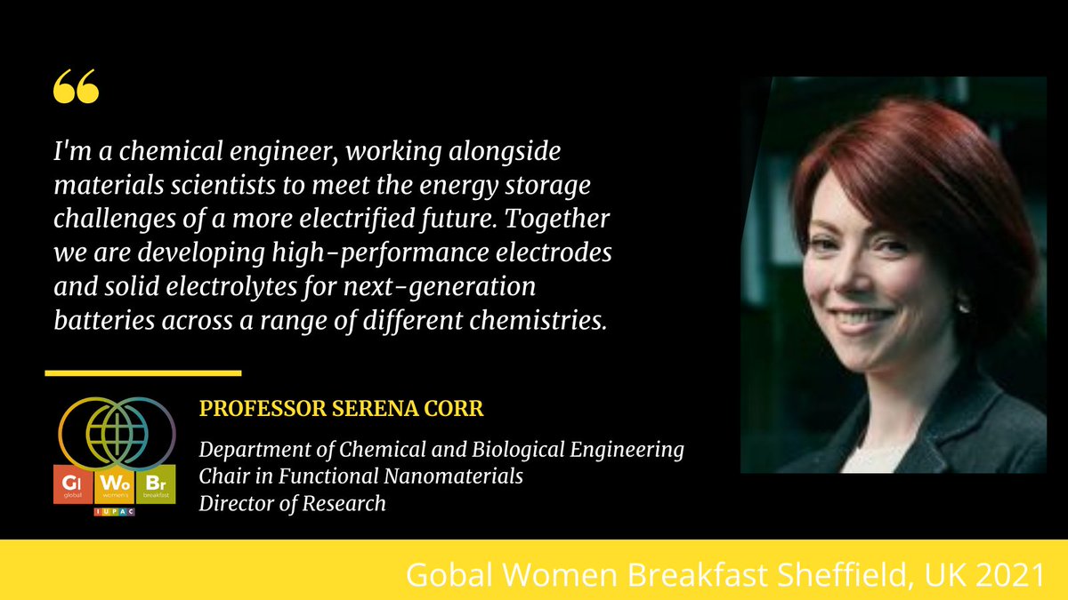 We are so excited to announce our amazing speakers for this year! Professor Serena Corr from <a href="/CBESheffield/">CBESheffield</a> and Professor Jane Grasby from Chemistry Department @SheffieldChem <a href="/UoS_EDI_Chem/">Sheffield Chemistry ED&I</a> 
Join us to celebrate diversity in science.
This 9th of February from 10 am to 1pm #GWB2021