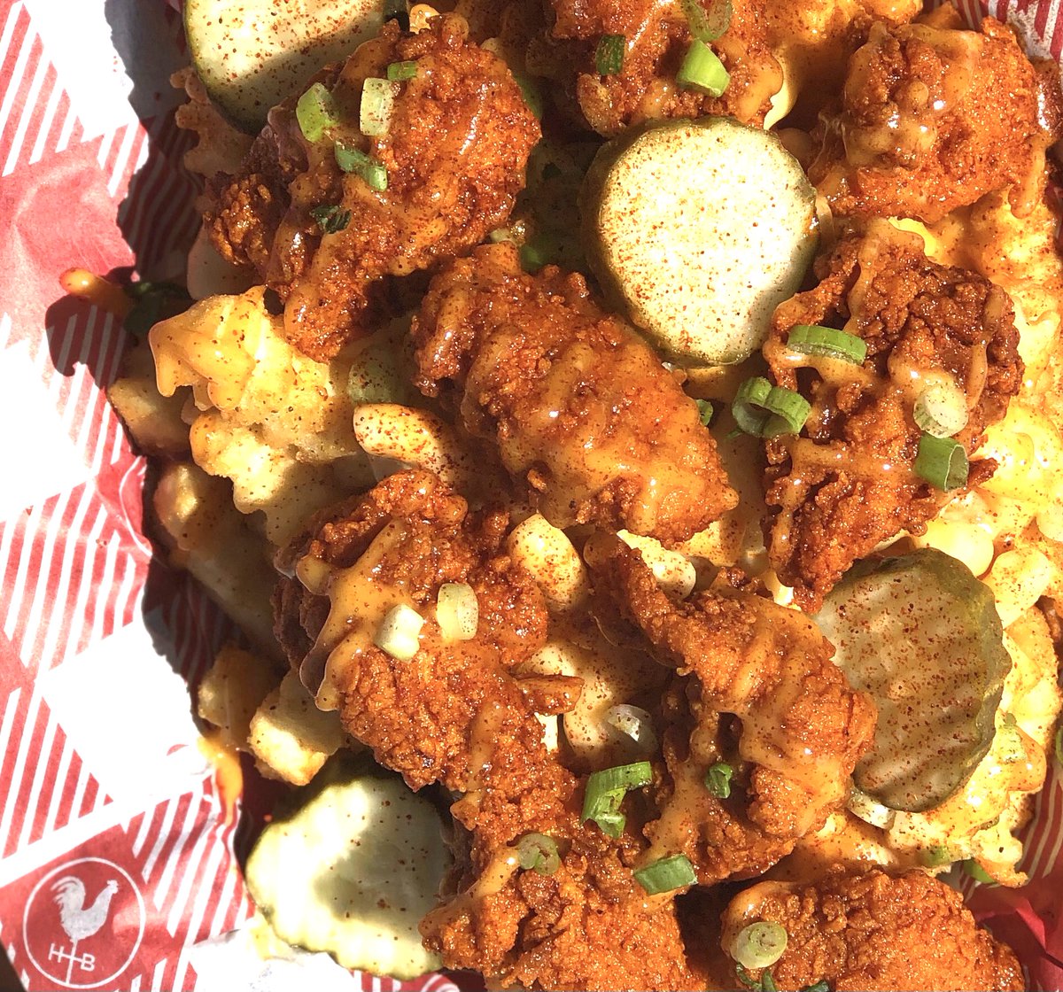 NashvilleScene's tweet photo. Our Fifth Annual Hot Chicken Week is finally here! Dine-in or carryout and support local biz while enjoying delicious $7 hot chicken now through Sunday. More than 22 of Nashville's best eateries are serving up their take on the spicy bird that Music City put on the map. 🔥 🐔 https://t.co/Xxz2BElkAu
