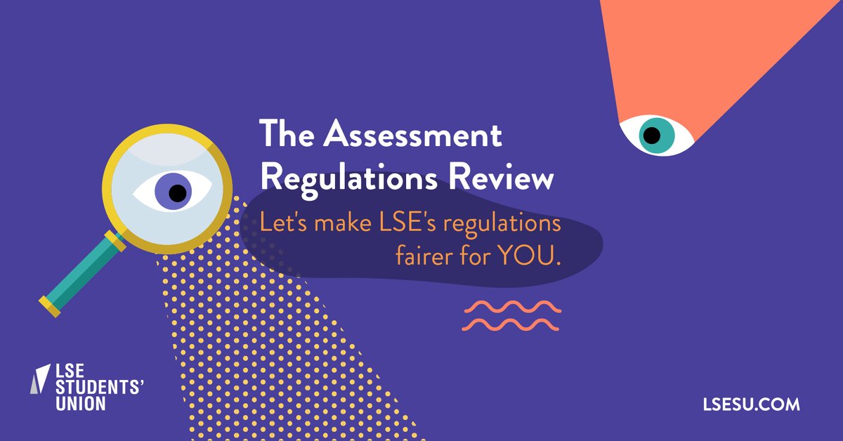 We want to make LSE assessments fairer for all students! 📚✅ To do this, we need to conduct a review of their assessment regulations.

Please share your opinions with us by completing our LSE Assessment regulation survey here >> bit.ly/lse-assesmentr…