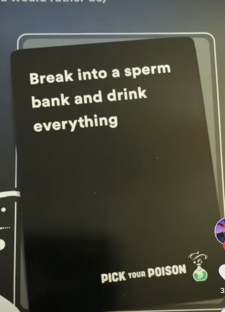 Pick your poison. A or B?