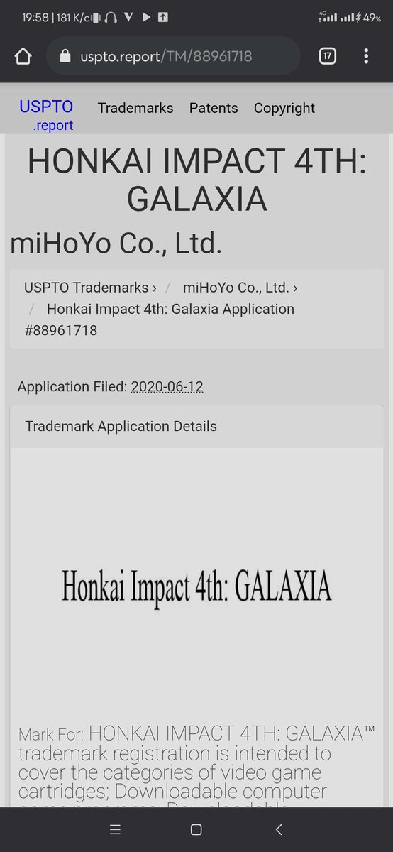 redrizard's tweet image. MihoYo registered trademark Honkai Impact 4th: Galaxia.
#HonkaiImpact3rd  #Honkai_Impact #honkai #GenshinImpact #Genshin_Impact #Mihoyo