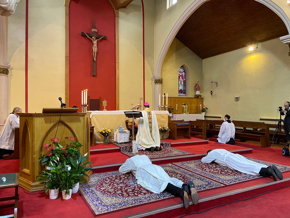 WestminsterVocations (@westminstervoca) on Twitter photo We're delighted to announce that Bishop John Sherrington ordained Jakub Joszko and Marco Salvagnini to the diaconate for service in our diocese on Saturday! Please keep the men in your prayers as they continue their formation for priesthood. <a href="/johnhilta/">Bhp John Sherrington</a>
bit.ly/3oHZy8N We're delighted to announce that Bishop John Sherrington ordained Jakub Joszko and Marco Salvagnini to the diaconate for service in our diocese on Saturday! Please keep the men in your prayers as they continue their formation for priesthood. <a href="/johnhilta/">Bhp John Sherrington</a>
bit.ly/3oHZy8N