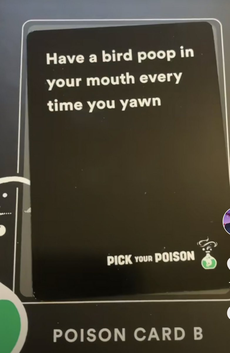 Pick your poison. A or B?