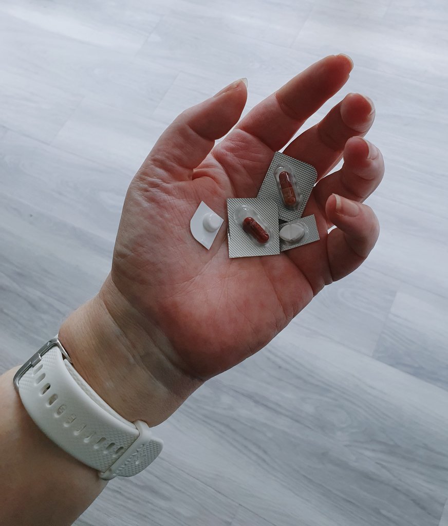 After getting up the first thing I do is take medication. This morning that's 2 chemotherapy tablets and 3 tablets to manage side effects (of which there are many... more on that another day!)2/9