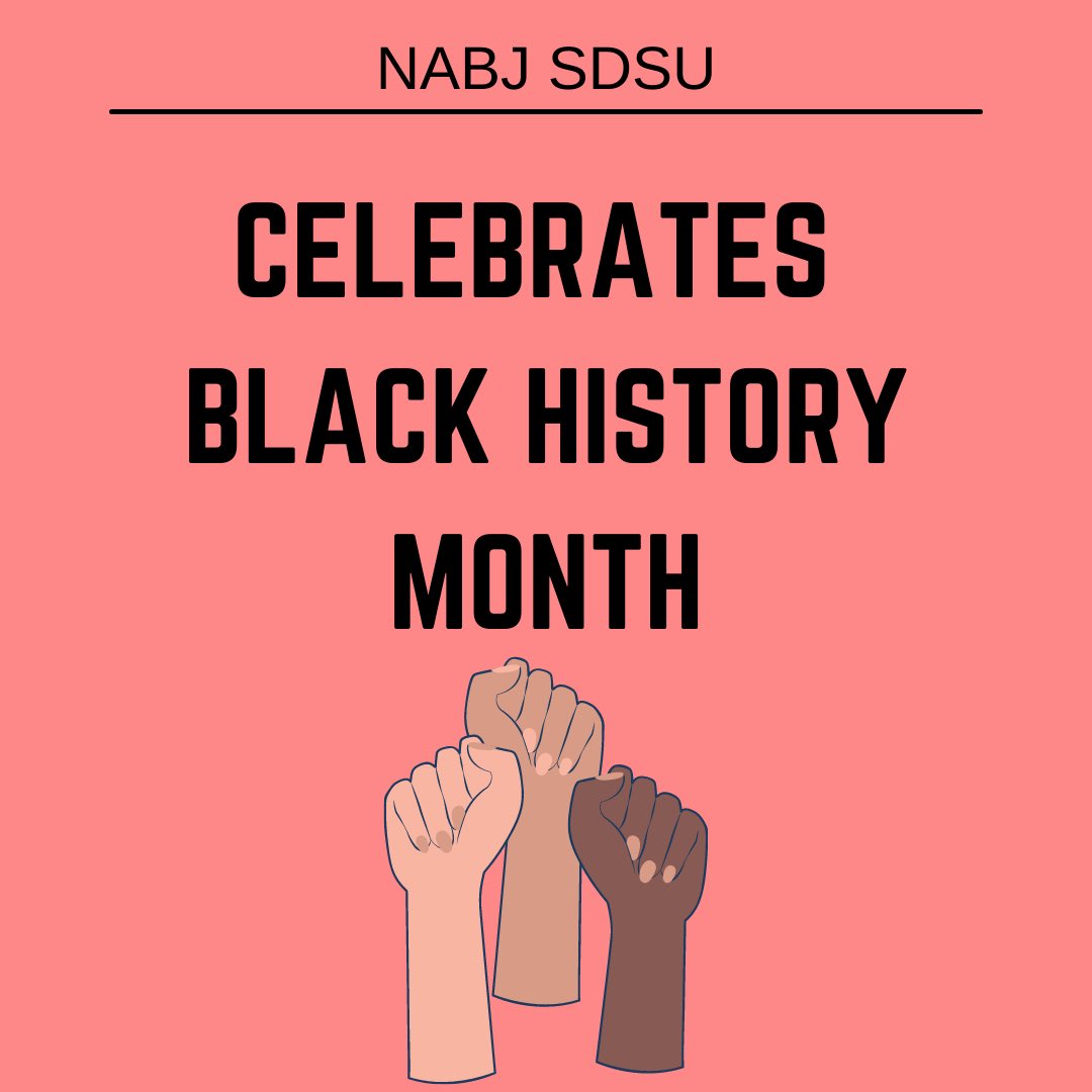 Happy Black History Month from NABJ SDSU! 🤎Each week this month, we’ll be highlighting Black journalists that continue to inspire us in the work they do.