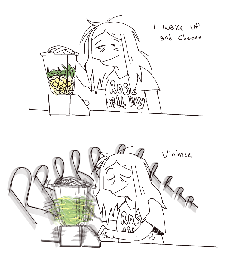 I dont really have the energy for hourlies but I will share my new morning routine since I've gotten a cheap blender 