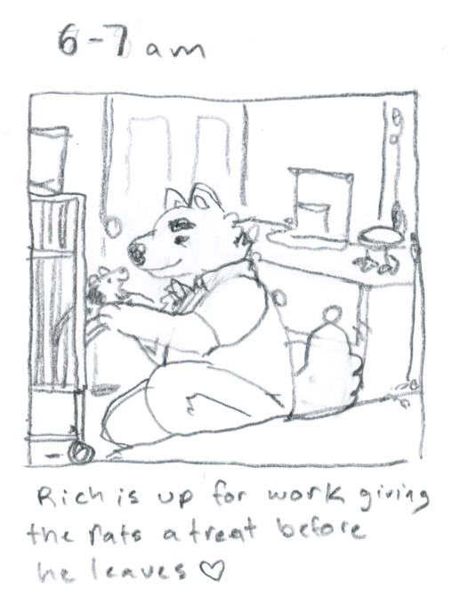 keeping it simple in pencil... but yes, i am doing #hourlycomicsday !!! And my patreon launch is today too!! 