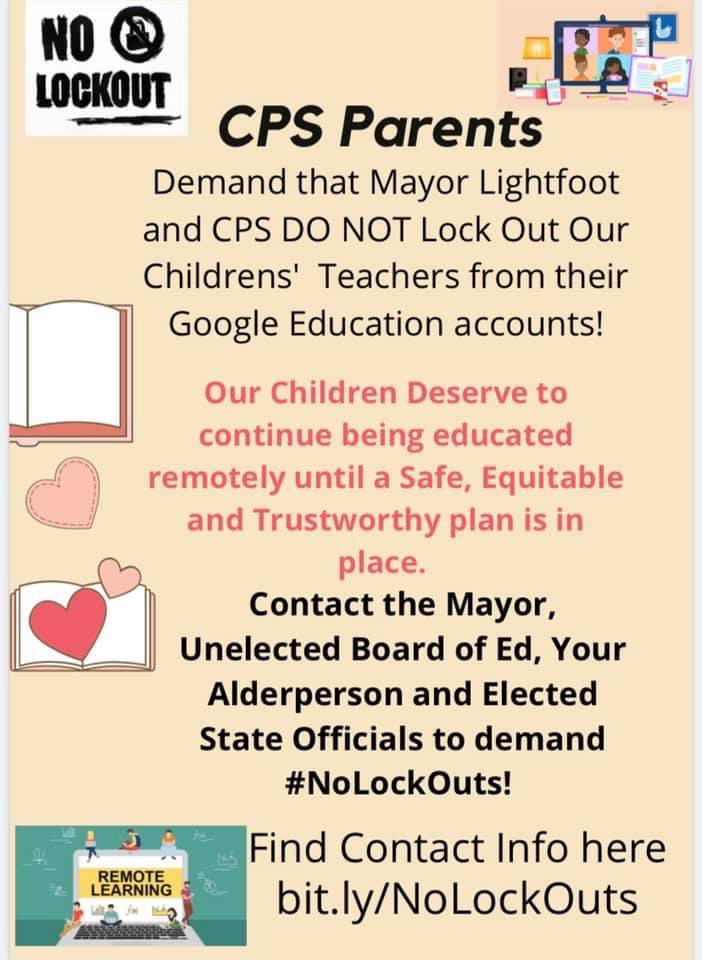 LaurenKullman's tweet photo. @chancetherapper Thank you!!! Your support means a lot to us! Any chance youβd retweet this for Chicago parents? Some donβt know what they can do, but the people have the power! #NoLockOuts #SafeReturnOrNoReturn #LetUsTeach #CPmeSs https://t.co/B7a6g7iJPK
