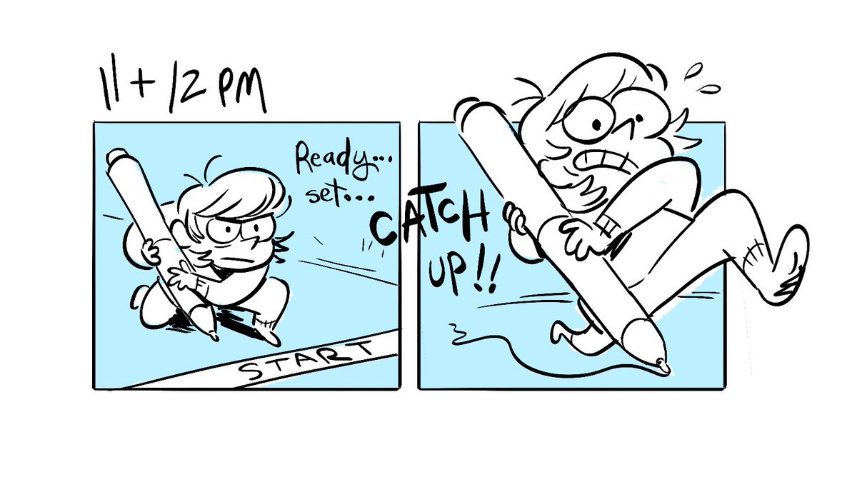 more #hourlycomicday2021 