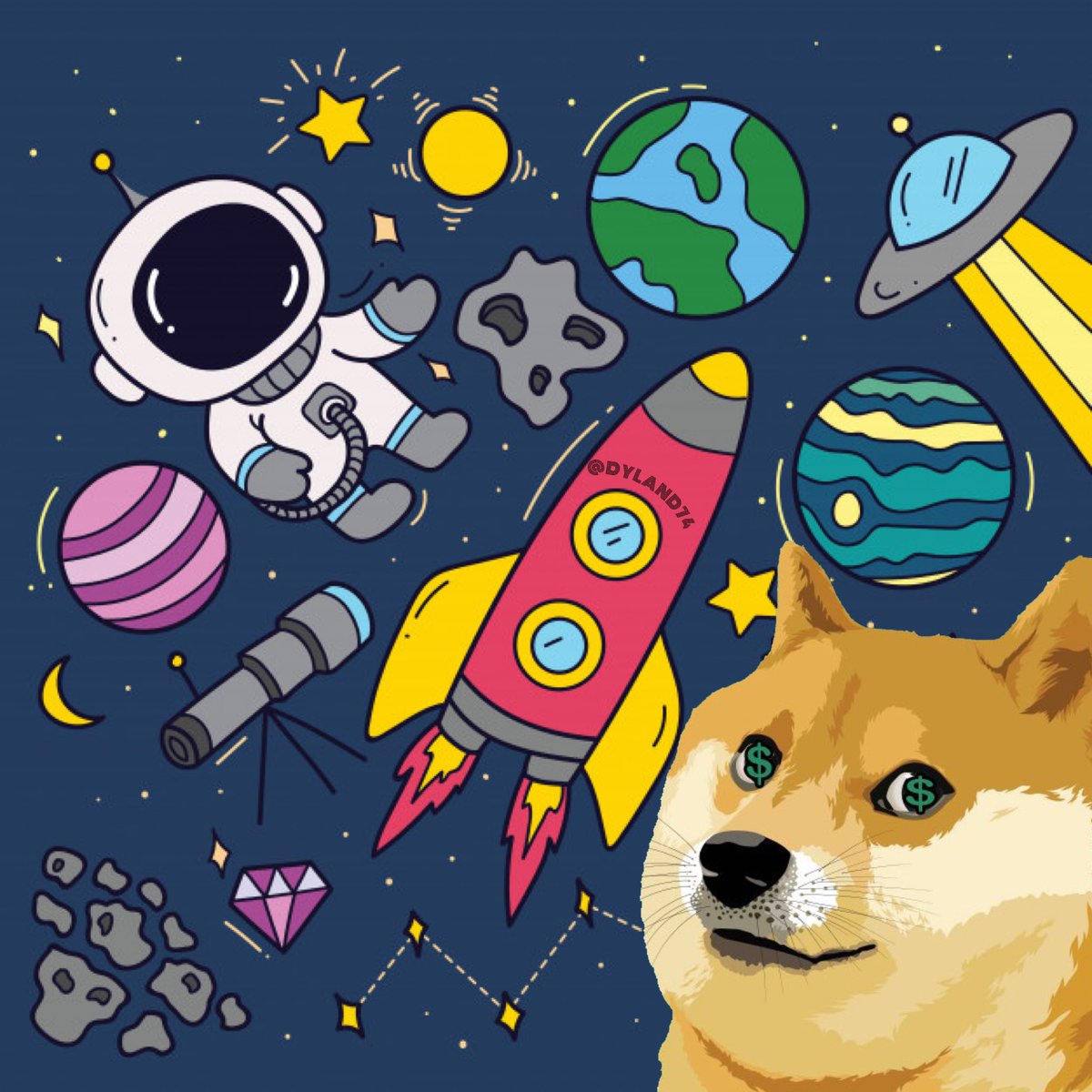 UserUserr445567's tweet photo. #DOGE🚀“Fate loves irony,
The most ironic outcome would be that #dogecoin becomes the currency of Earth in the future." - @elonmusk https://t.co/INCKzxZIxz
