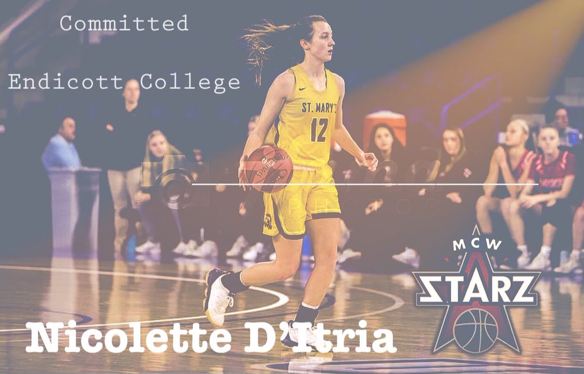 nicoletteditria's tweet photo. I’m excited to announce I’ll be continuing my academic and basketball career at Endicott. I want to thank all my family members, coaches, and friends who supported me along the journey.#gogulls 💚💙 @Smhgirlshoop  @ECGulls @MCWSTARZ https://t.co/bcdlYVla9V