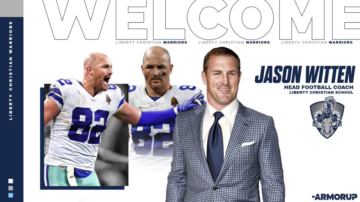 Liberty Athletics is proud to announce Jason Witten as the new Head Football Coach!! 

#FORHIM | #ARMORUP