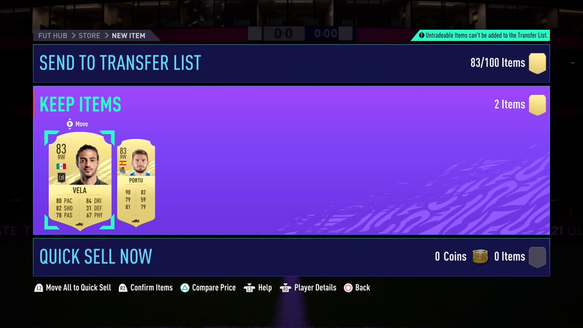 David10080's tweet photo. I'm so glad I did all the 83+ SBC's @EASPORTSFIFA Where's the +? https://t.co/mb0S9Fukmj