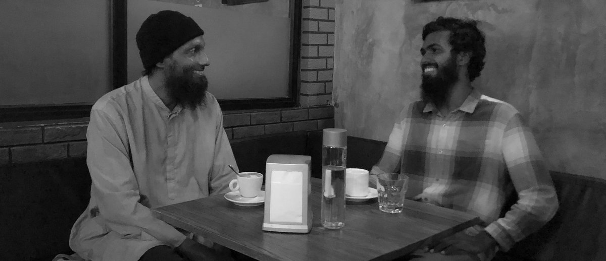 Just met Muhammadh Ishan in person! We had a great time and some amazing conversations. This is what he said to one of the questions I asked:

"The tranquility and satisfaction I felt after quitting music is something I never felt when I used to play music". 

ALLAH AKBAR.