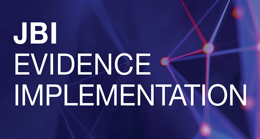 JBI_EI's tweet photo. The latest issue of JBI EVIDENCE IMPLEMENTATION is available now! #bestpractice 
March 2021 - Volume 19 - Issue 1 https://t.co/kj9kr2P7Mr 
@DaleyBc @llizzieRACE @MariaAPinero @criticalcarejc @NNan_Nurse @TChivese @llizzieRACE @NatashaLHM @KHNews @CraigSL01 @JBIEBHC @kylie_porritt https://t.co/ny3eBzcWDT