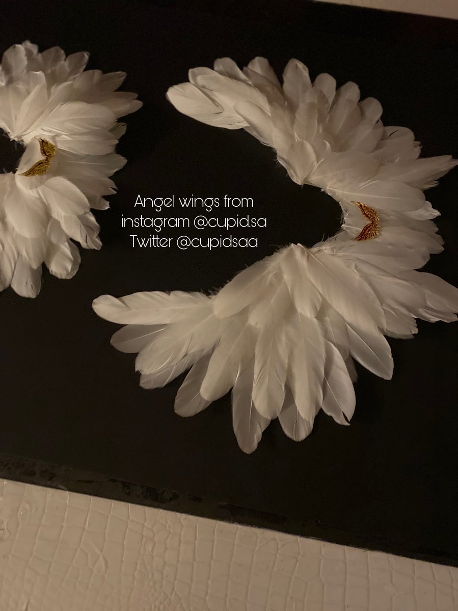 cupidsaa's tweet image. Angel wings for you angels 🤍