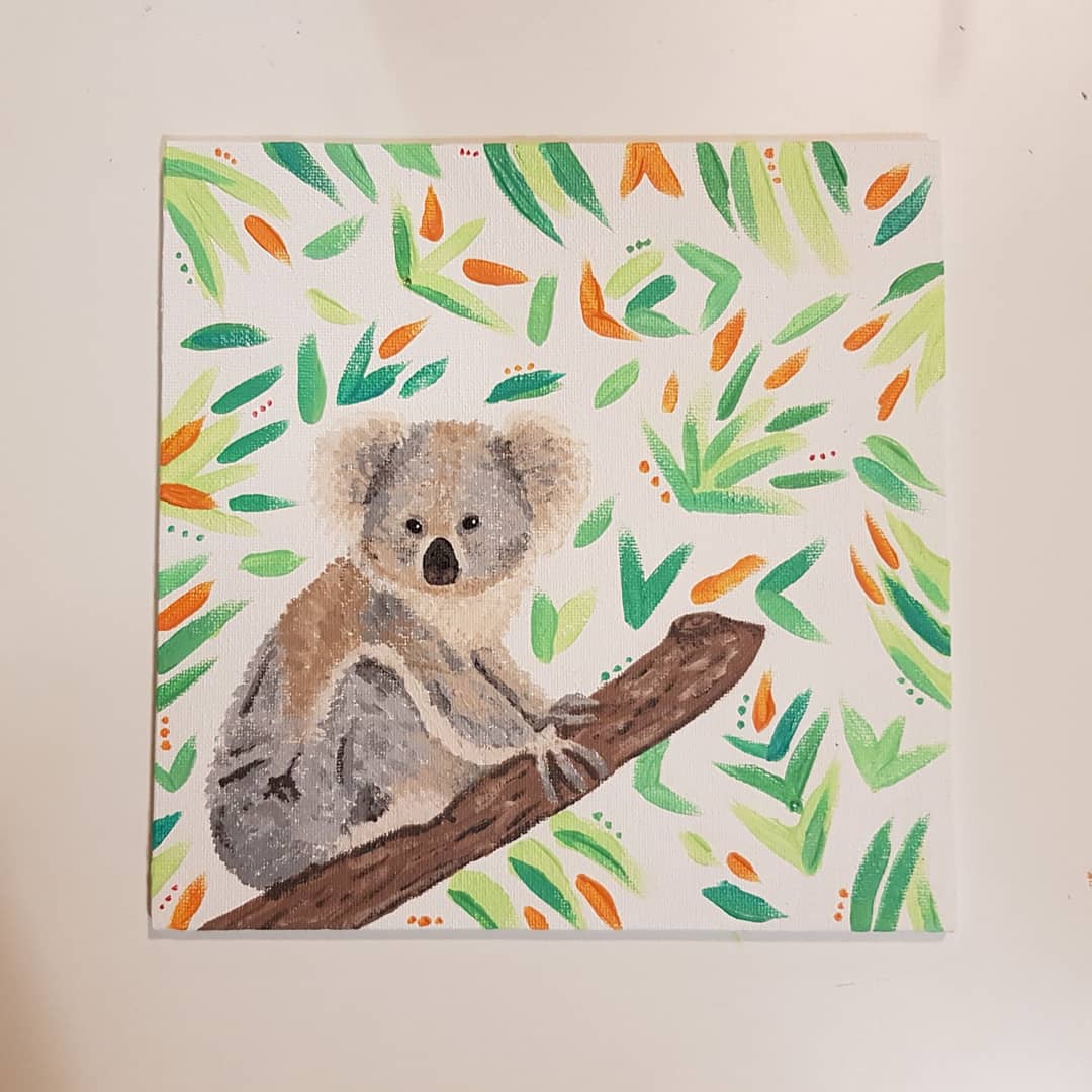 E_AM_ART's tweet photo. Kevin the Koala will be available on my etsy soon (link in bio) 🐨🌴

10% will be going to the Australian Koala Foundation 🐨🧡🌴 https://t.co/OkiGEYrlGF