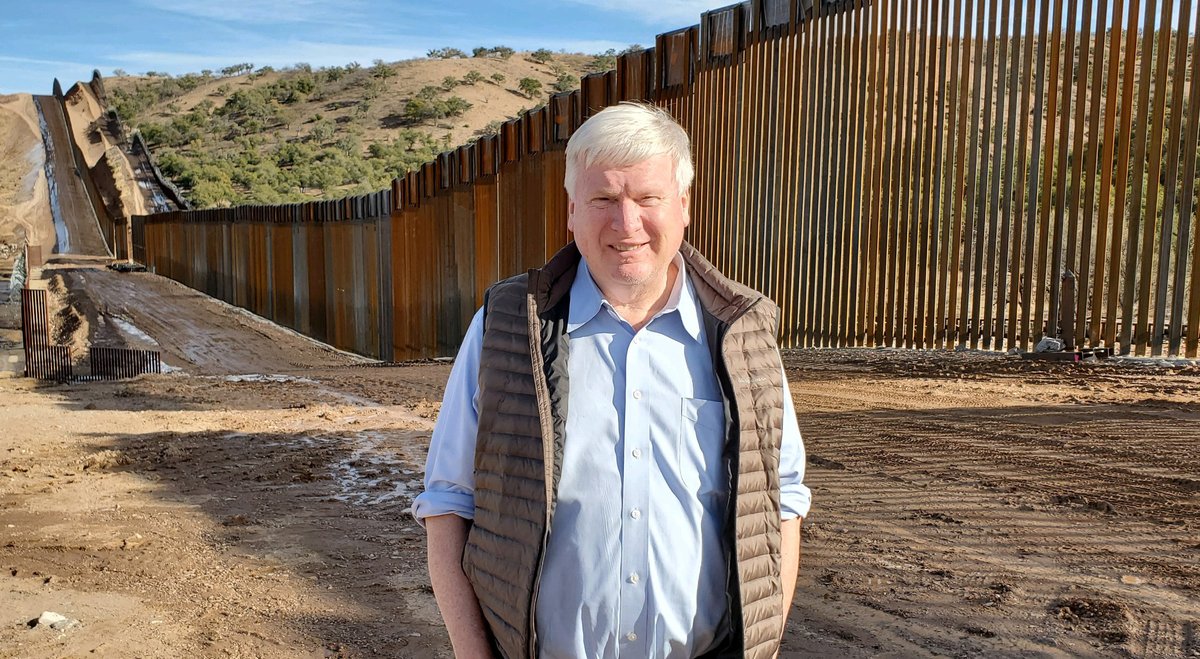 I just returned from our Southern border. Every border patrol agent, ICE agent and local law enforcement officer I spoke with made it clear—the wall helps them do their job and President Biden’s decision to stop construction was a bad idea.