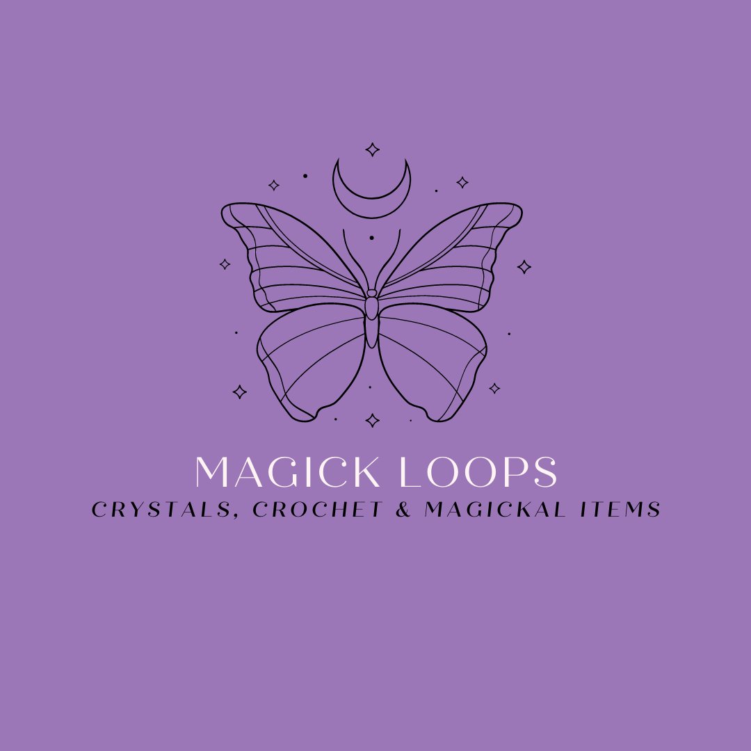 MagickLoops's tweet photo. ℕ𝕖𝕨 𝕃𝕠𝕘𝕠!

New year, new logo &amp; new items! Who's ready for this exciting adventure at Magick Loops?

All week, you're going to see random "shop drops," changes to content &amp; so much more!

Stay tuned ✨🔮

#witchy #smallbusiness #crochet https://t.co/R9sq9DMsrV