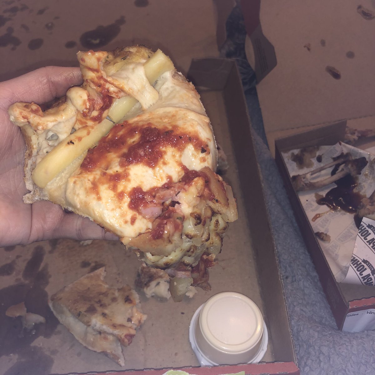 itslivrose's tweet photo. @PapaJohnsUK My pizza wasn’t cooked :( the dough was still raw https://t.co/YsXiXWzkZf