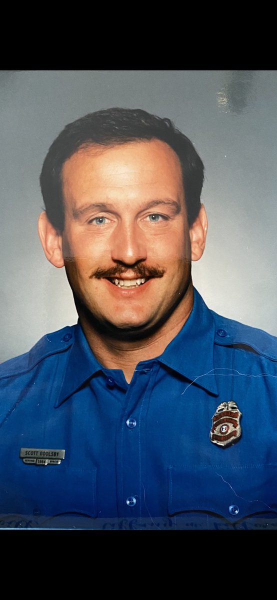 IowaCityFire's tweet photo. Yesterday was the final tour for Lt. Scott Goolsby, who served our city faithfully for 37 years. In our history, only Chief James Clark (1912-1949) served longer! Scott loved the job &amp; we’re sad to see him go. Join us in wishing Scott a happy and well-deserved retirement! https://t.co/fReIXqQgLC