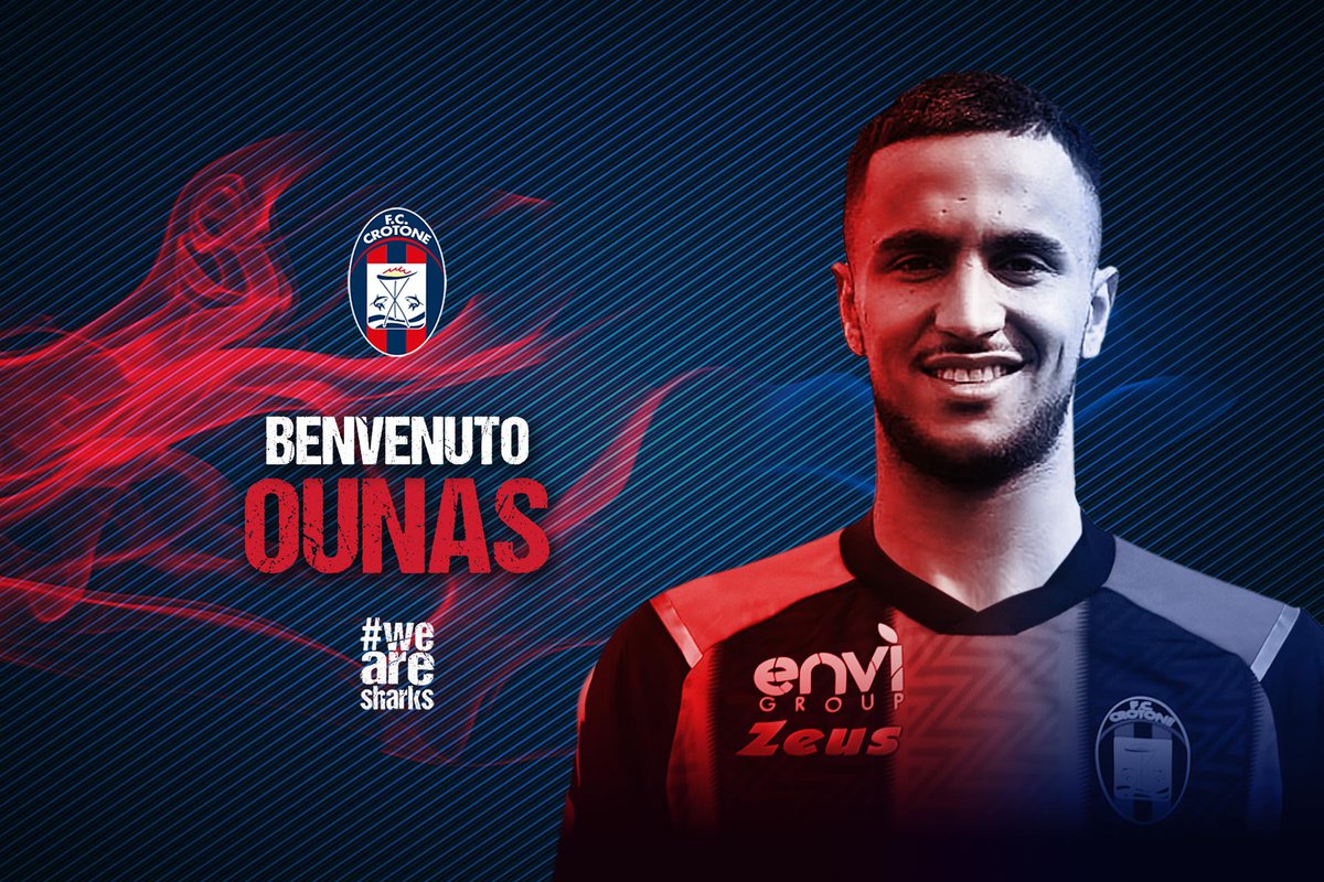 FcCrotoneOff's tweet photo. ✍️ Colpo Crotone: arriva Ounas 😍 Benvenuto Adam💪🏻

👉🏻 https://t.co/MV9jGpNvNi

#WeAreSharks 🦈🔴🔵 https://t.co/F6dZBvaQjs
