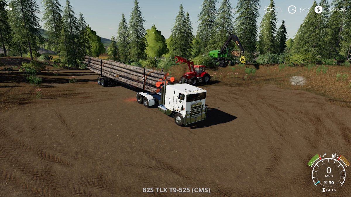 GamacheAntoine's tweet photo. @farmingsim nice day of wood cutting in the good ol bjornholm 2k20 https://t.co/f7y5tOwBTH