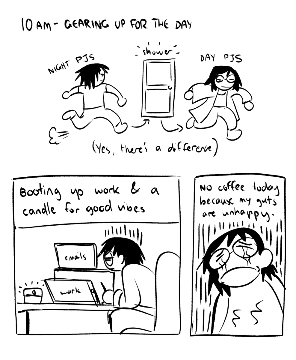Hourly Comics day 2021 is here!!! it's one of my favourite traditions and i love seeing everybody's comics!
gonna make this my thread of hourlies. it's my first year of doing digital ones so let's go ? had a bit of a slow start today hah.