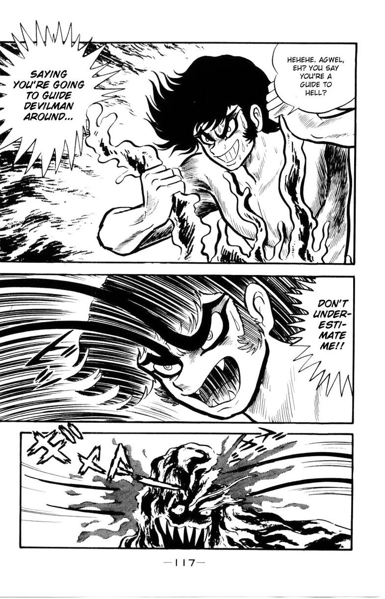It's not only presentation it comes down to because the stories/writing also have certain noticable traits that make me see them as more basic and rough, but that's more up for debate than the technical abilities I feel. Devilman had much of that, compared to Berserk for example.