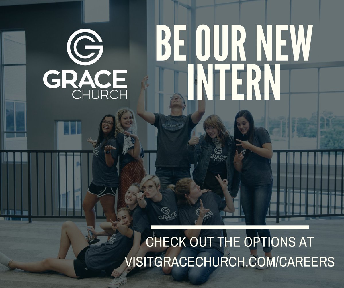 visit_grace's tweet image. There's a lot going on here at Grace and we want you to be a part of it! 

#visitgracechurch #spreadthelove #overlandparkchurch #olathechurch #kansascitychurch #sendingchurch #wearegrace #reachkc #summerintern #intern #churchintern