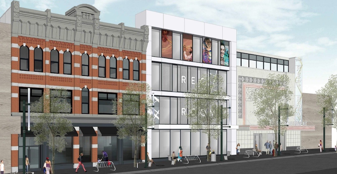 1/ The new  @Cineplex Rec Room, currently under construction in DT  #Vancouver. This will have a massive impact in helping change the 800 block of Granville St (Between Smithe and Robson)Inchorent  on the 800 block of Granville and why "The Strip" needs leadership now  #van2022